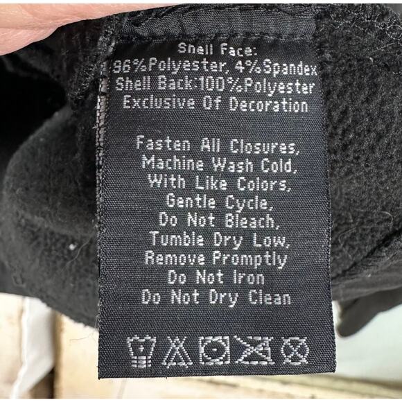 BeBe Sport Athletic Zip-Up Jacket Womens S Reflective Trim Sporty Modern Track - Picture 10 of 11